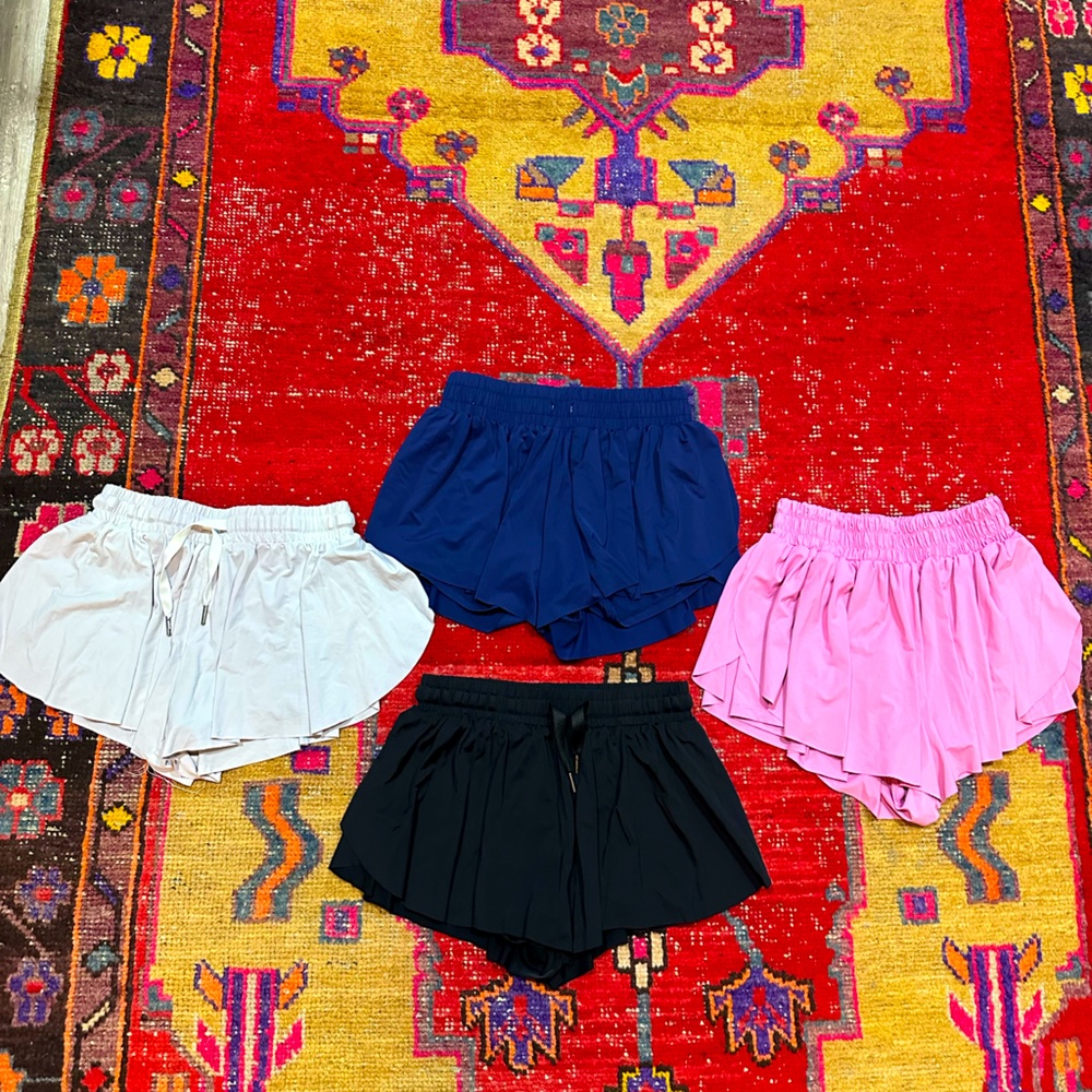 Women's Multi-Color Shorts Set